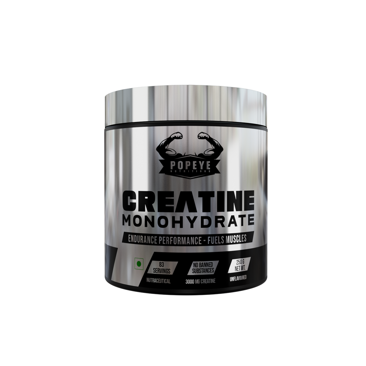 PopeyNutritions Creatine Monohydrate,  250 G