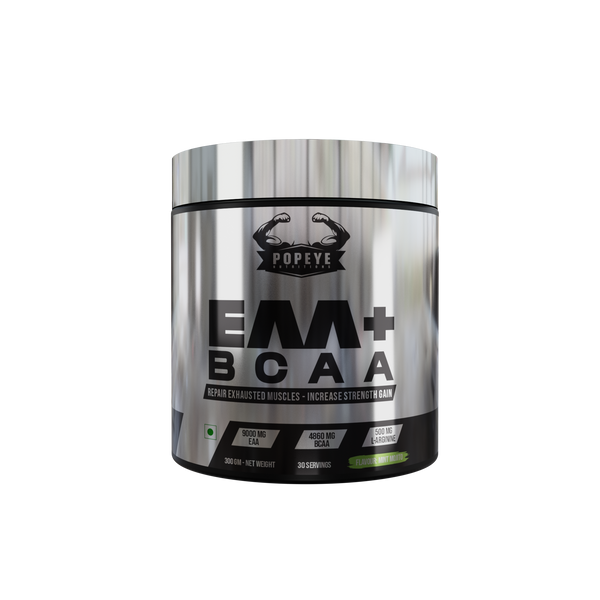 PopeyNutritions EAA+BCAA, 300 GM NET WEIGHT, MINT FLAVOUR